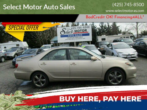 2005 Toyota Camry for sale at Select Motor Auto Sales in Lynnwood WA