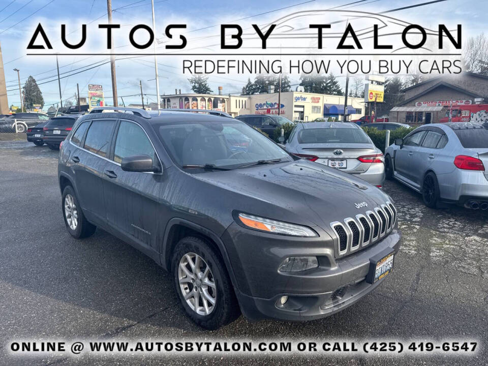 2015 Jeep Cherokee for sale at Autos by Talon in Seattle, WA