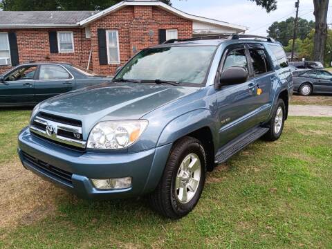 2005 Toyota 4Runner for sale at Ray Moore Auto Sales in Graham NC