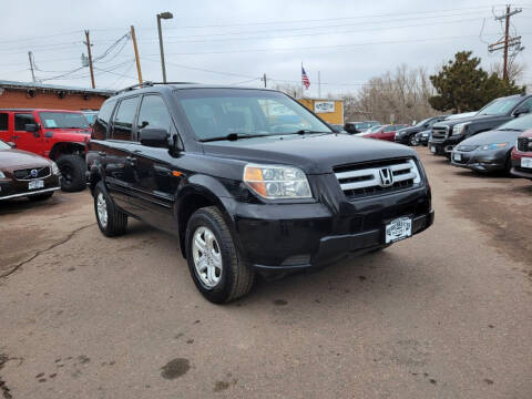 2006 Honda Pilot for sale at BERKENKOTTER MOTORS in Brighton CO