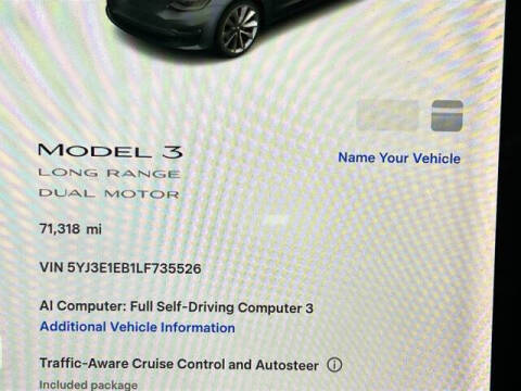 2020 Tesla Model 3 Long Range