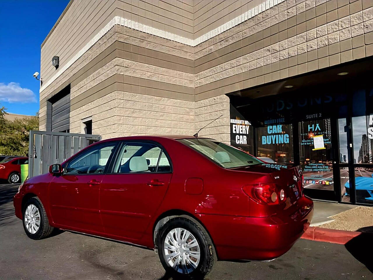 2007 Toyota Corolla for sale at HUDSONS AUTOS in Gilbert, AZ