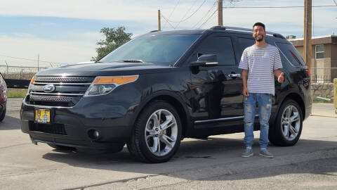 2015 Ford Explorer for sale at BENCOMO MOTORS in El Paso TX