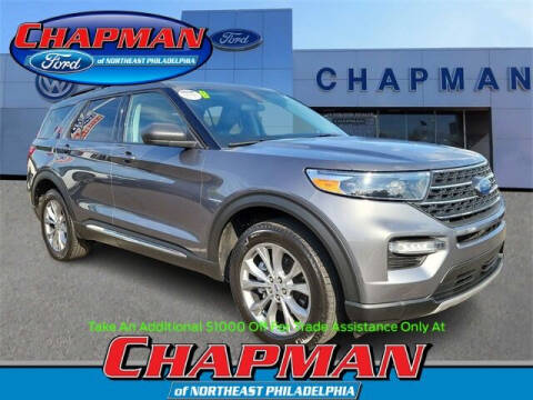 2022 Ford Explorer for sale at CHAPMAN FORD NORTHEAST PHILADELPHIA in Philadelphia PA