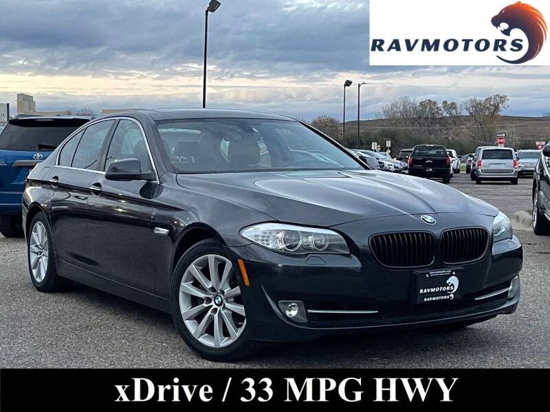 2013 BMW 5 Series for sale at RAVMOTORS- Burnsville in Burnsville MN