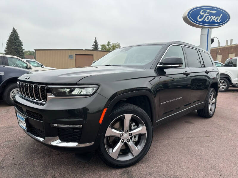 Used 2021 Jeep Grand Cherokee L Limited with VIN 1C4RJKBG7M8200701 for sale in Windom, Minnesota