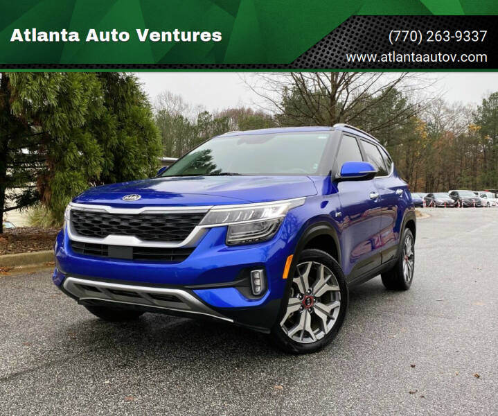 2021 Kia Seltos for sale at Atlanta Auto Ventures in Roswell GA
