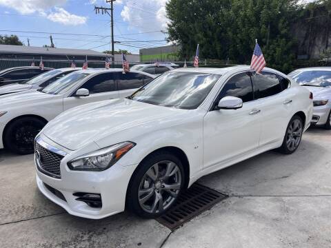 2019 Infiniti Q70 for sale at JM Automotive in Hollywood FL