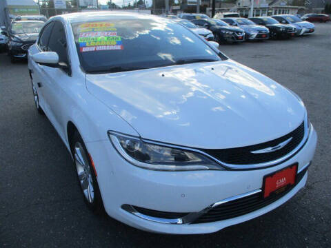2015 Chrysler 200 for sale at GMA Of Everett in Everett WA