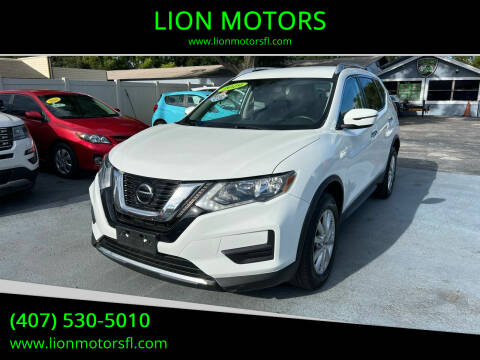 2019 Nissan Rogue for sale at LION MOTORS in Orlando FL