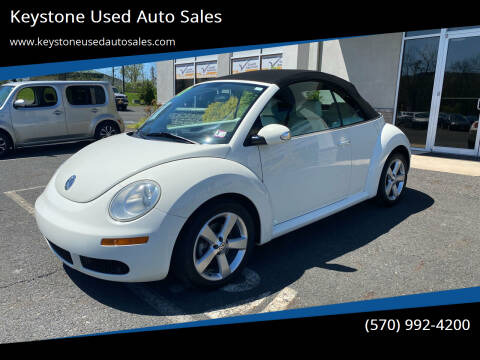 2007 Volkswagen New Beetle Convertible for sale at Keystone Used Auto Sales in Brodheadsville PA
