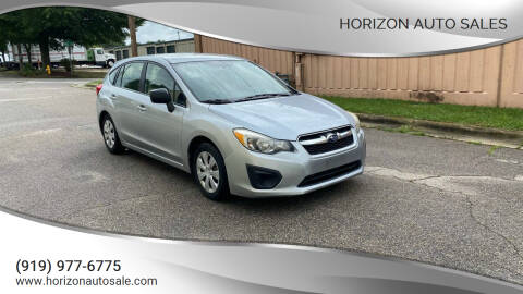 2014 Subaru Impreza for sale at Horizon Auto Sales in Raleigh NC