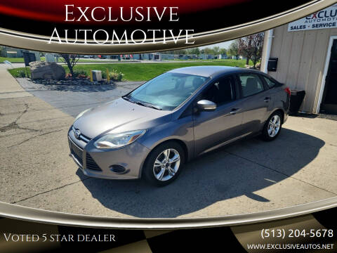2014 Ford Focus for sale at Exclusive Automotive in West Chester OH