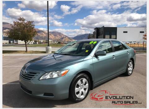2009 Toyota Camry for sale at Evolution Auto Sales LLC in Springville UT