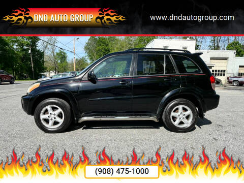 2002 Toyota RAV4 for sale at DND AUTO GROUP in Belvidere NJ