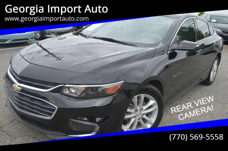 2016 Chevrolet Malibu for sale at Georgia Import Auto in Alpharetta GA
