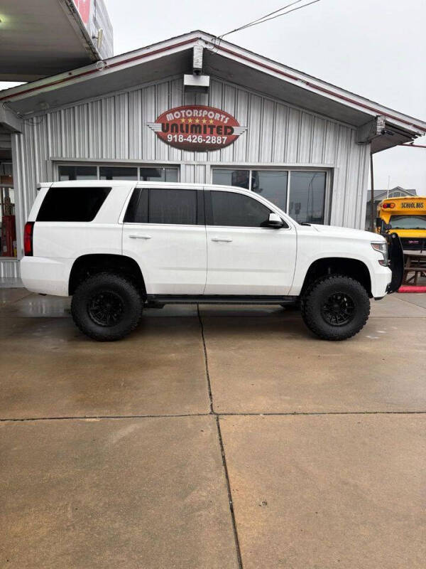 2015 Chevrolet Tahoe for sale at Motorsports Unlimited in McAlester OK