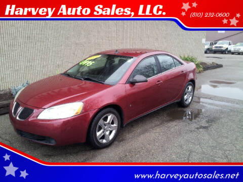 2009 Pontiac G6 for sale at Harvey Auto Sales, LLC. in Flint MI