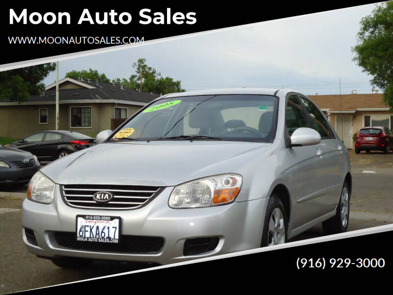 2008 Kia Spectra for sale at Moon Auto Sales in Sacramento CA