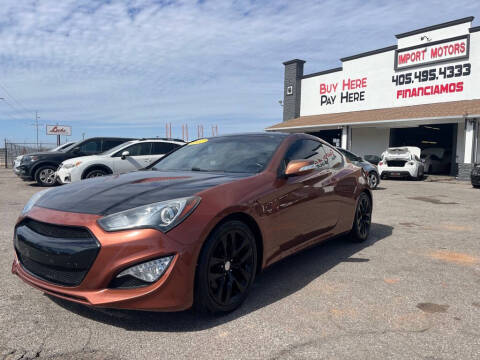 2013 Hyundai Genesis Coupe for sale at Import Motors in Bethany OK