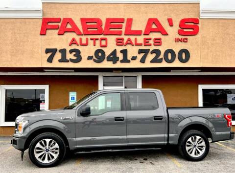 2018 Ford F-150 for sale at Fabela's Auto Sales Inc. in South Houston TX