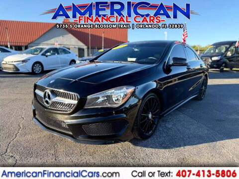 2015 Mercedes-Benz CLA for sale at American Financial Cars in Orlando FL