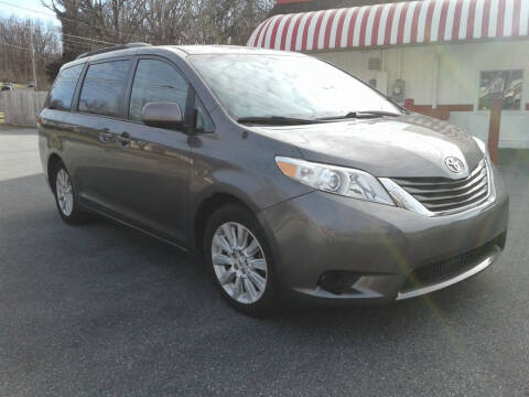 2012 Toyota Sienna for sale at ELIAS AUTO SALES in Allentown PA