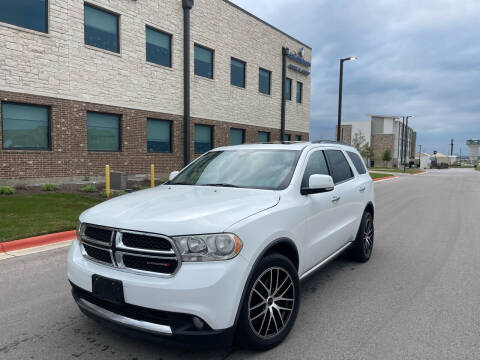 2013 Dodge Durango for sale at Hatimi Auto LLC in Buda TX