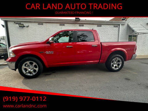 2016 RAM 1500 for sale at CAR LAND  AUTO TRADING in Raleigh NC
