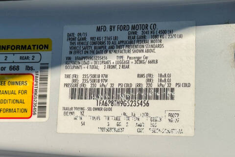 2016 Ford Mustang EcoBoost