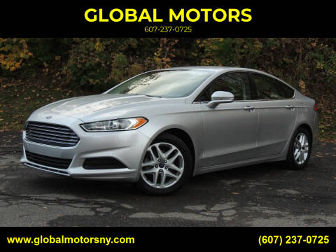 2016 Ford Fusion for sale at GLOBAL MOTORS in Binghamton NY