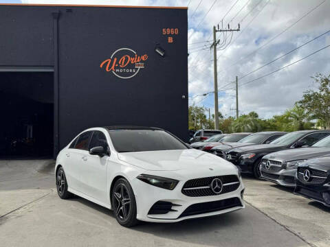 2019 Mercedes-Benz A-Class for sale at U Drive Motors in Hollywood FL