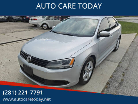 2012 Volkswagen Jetta for sale at AUTO CARE TODAY in Spring TX