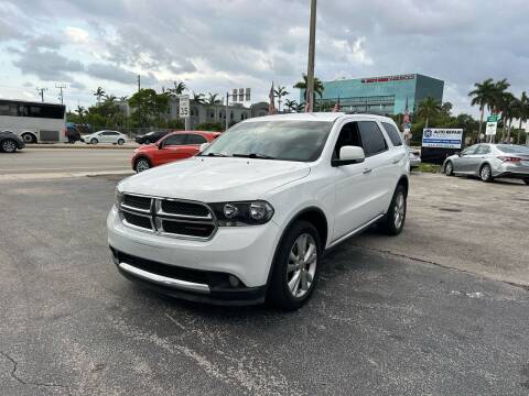 2013 Dodge Durango for sale at CARSTRADA in Hollywood FL