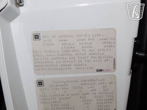 1992 Chevrolet Corvette