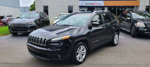 2015 Jeep Cherokee for sale at AUTOBOTS FLORIDA in Pompano Beach FL