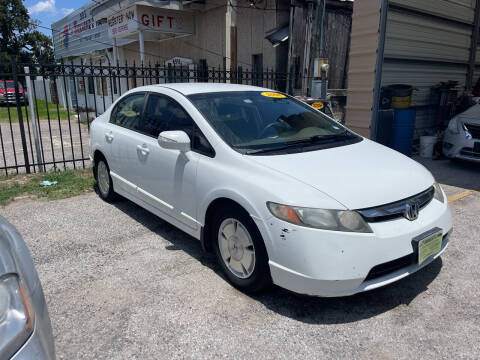 2008 Honda Civic for sale at JORGE'S MECHANIC SHOP & AUTO SALES in Houston TX