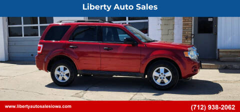 2010 Ford Escape for sale at Liberty Auto Sales in Merrill IA