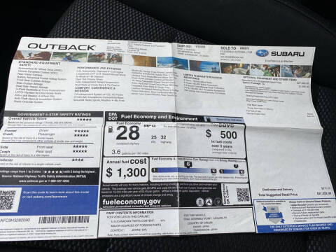 2017 Subaru Outback 2.5i Premium