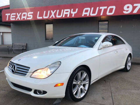2008 Mercedes-Benz CLS for sale at Texas Luxury Auto in Cedar Hill TX
