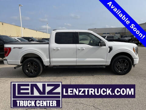 2021 Ford F-150 for sale at LENZ TRUCK CENTER in Fond Du Lac WI
