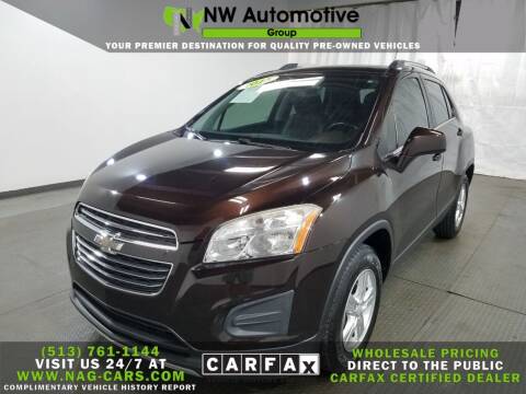 2015 Chevrolet Trax for sale at NW Automotive Group in Cincinnati OH