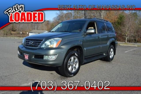2007 Lexus GX 470 for sale at Best Auto of Manassas INC in Manassas VA
