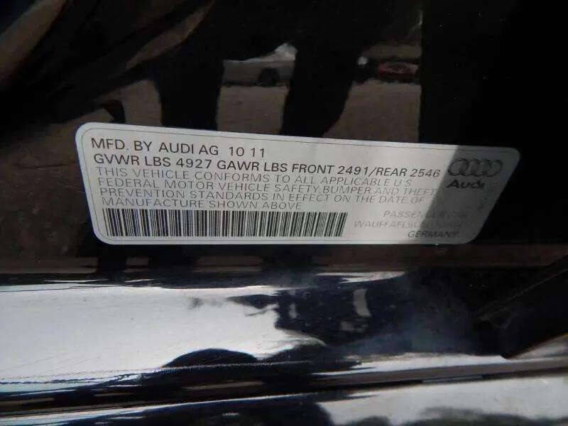 2012 Audi A4 2.0T quattro Premium Plus