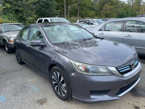 2014 Honda Accord Hybrid for sale at JerseyMotorsInc.com in Hasbrouck Heights NJ