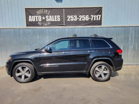 2015 Jeep Grand Cherokee for sale at Austin's Auto Sales in Edgewood WA