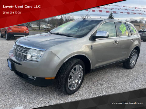 2008 Lincoln MKX for sale at Lovett Used Cars LLC in Washington IN