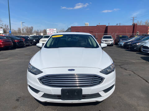 2017 Ford Fusion for sale at SANAA AUTO SALES LLC in Englewood CO