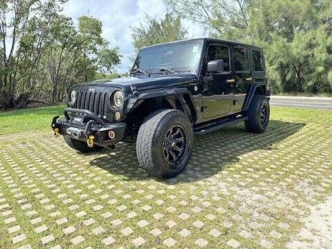 2012 Jeep Wrangler Unlimited for sale at Americarsusa in Hollywood FL