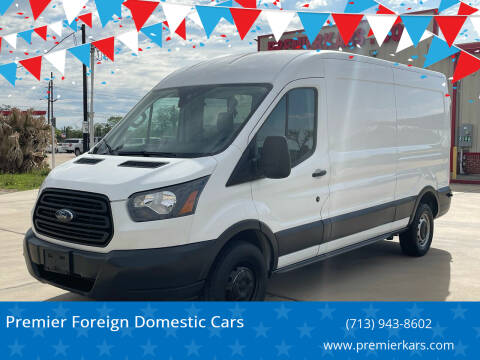2018 Ford Transit for sale at Premier Foreign Domestic Cars in Houston TX